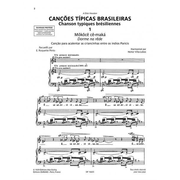&OElig;uvres pour soprano et piano